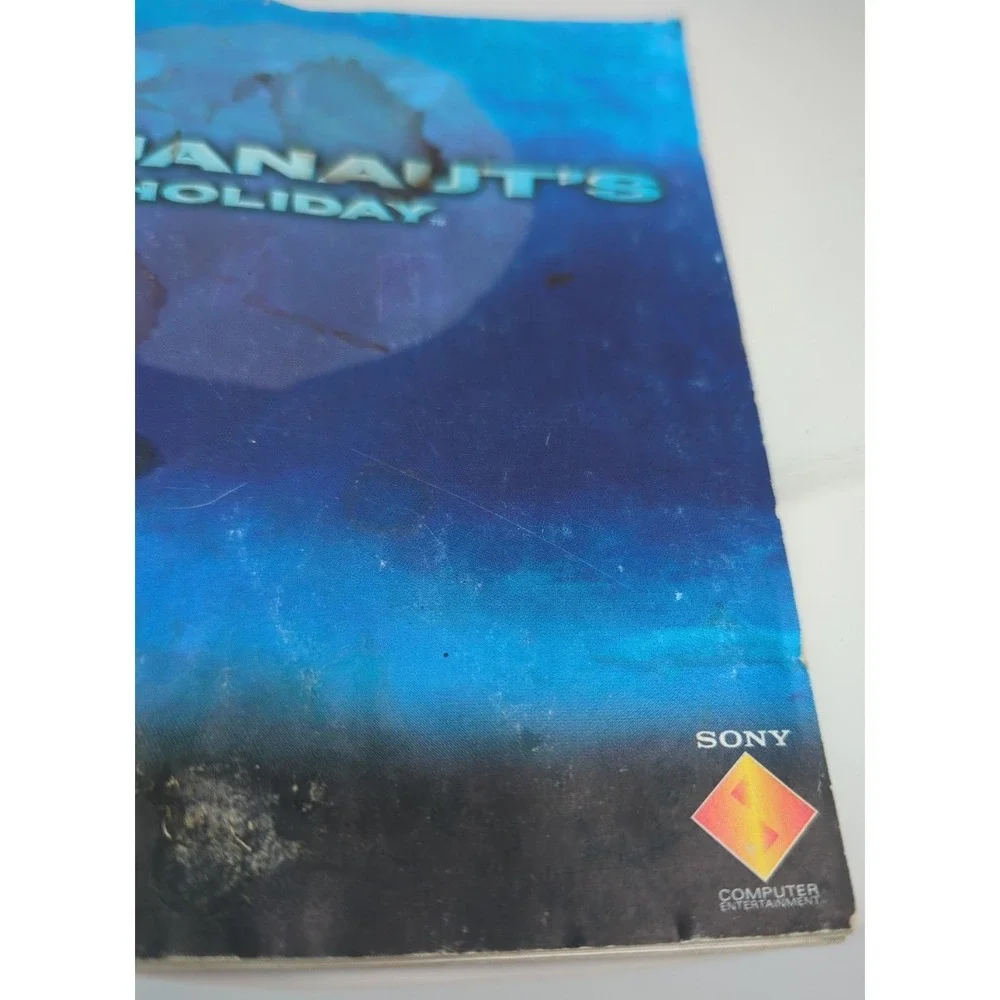 Aquanaut's Holiday Sony Playstation Paper Manual No Disk/Case Manual Only READ‎
